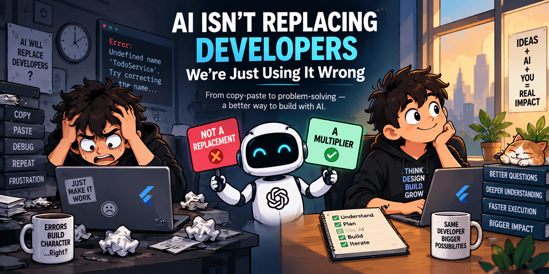AI Isn’t Replacing Developers — We’re Just Using It Wrong